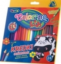 Kredki ołówkowe trójkątne Colorino kids 24 kolorów