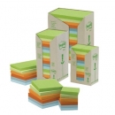 Bloczki samoprzylepne ekologiczne Post-it pastelowe, 655-1RPT 76x127 mm 16 szt.