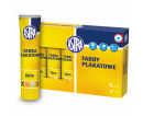 Farby ASTRA plakatowe w tubach 30ml - żółta