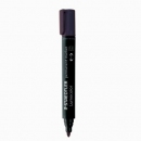 Marker permanentny STAEDTLER Lumocolor z okrągłą końcówką czarny