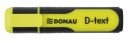 Zakreślacz DONAU D-TEXT Żółty 7358001PL-11