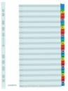 Przekładki kartonowe BANTEX MYLAR z kolor. indeksami z nadrukiem 1-31 569587