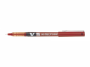 Cienkopis kulkowy PILOT V5 HI-TEC czerwony BX-V5-R