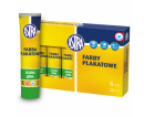 Farby ASTRA plakatowe w tubach 30ml - jasna zielona