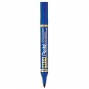 Marker permanentny PENTEL N850 niebieski z okrągłą końcówką