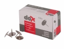 Pinezki DOX srebrne 100szt. 7767100-36