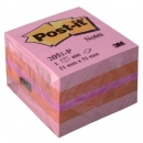 Mini kostka samoprzylepna Post-it różowa 2051-P, 51x51 mm