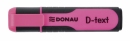 Zakreślacz DONAU D-TEXT Różowy 7358001PL-16