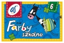 Farby ASTRA szkolne "as" 6 kolorów 20 ml