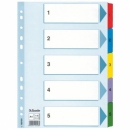 Przekładki kartonowe ESSELTE MYLAR 1-5 kart 100160