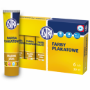 Farby ASTRA plakatowe w tubach 30ml - jasna brązowa