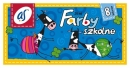 Farby ASTRA szkolne "as" 8 kolorów 20 ml