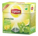 Herbata Lipton green lemon melisa