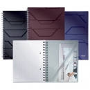 Zeszyt LEITZ PRESTIGE A4 80k kratka mahoń 46130076