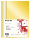 Skoroszyt PP OFFICE PRODUCTS A4 żółty 25szt.