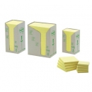 Bloczki samoprzylepne ekologiczne Post-it żółte, 655-1T 76x127 mm 16 szt.