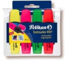 Zakreślacz PELIKAN 490 komplet 4sz.