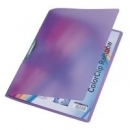 Skoroszyt LEITZ RAINBOW A4 ColorClip 41760065 fioletowy