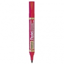 Marker permanentny PENTEL N850 czerwony z okrągłą końcówką