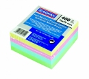 Bloczek samoprzylepny DONAU 7573001 76x76 mm 400 kartek mix kolor