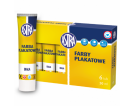 Farby ASTRA plakatowe w tubach 30ml - biała