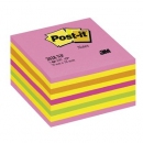 Kostka samoprzylepna Post-it cukierkowa różowa 2028-NP, 76x76 mm 450 kartek