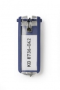 Zawieszki do kluczy DURABLE niebieskie 1957-07 KEY CLIP 6szt