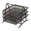 Szuflada ażurowy Q-CONNECT Office Set metalowy czarny KF00823