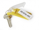 Zawieszki do kluczy DURABLE żółte 1957-04 KEY CLIP 6szt