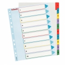 Przekładki kartonowe ESSELTE MYLAR MAXI wielokrotnego opisywania 1-10 kart 100208