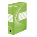 Pudło archiwizacyjne ESSELTE BOXY 100mm 128424 zielone