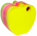 Bloczek samoprzylepny DONAU 7563001PL-99 jabłko mix 5 kolorów