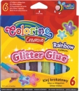 Klej brokatowy COLORINO 10 x 10.5ml metaliczne