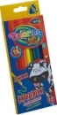 Kredki ołówkowe trójkątne Colorino kids 12 kolorów
