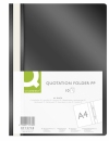 Skoroszyt PP Q-CONNECT A4 czarny 10szt.
